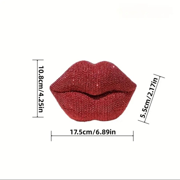 Red Lip Sculpture - Picture 2 of 2